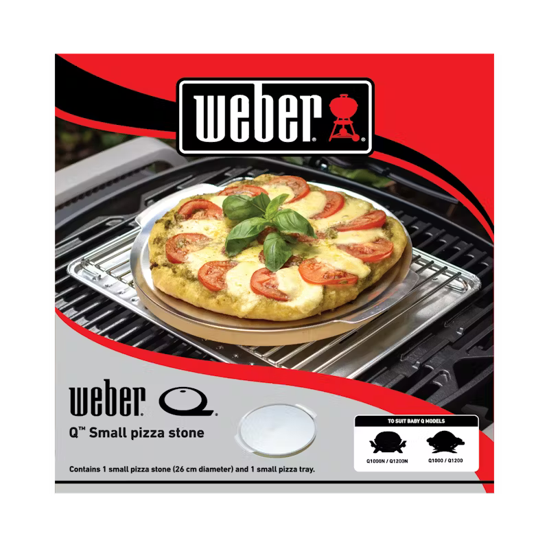 WEBER Q PIZZA STONE SMALL (26CM) *PICK UP ONLY*