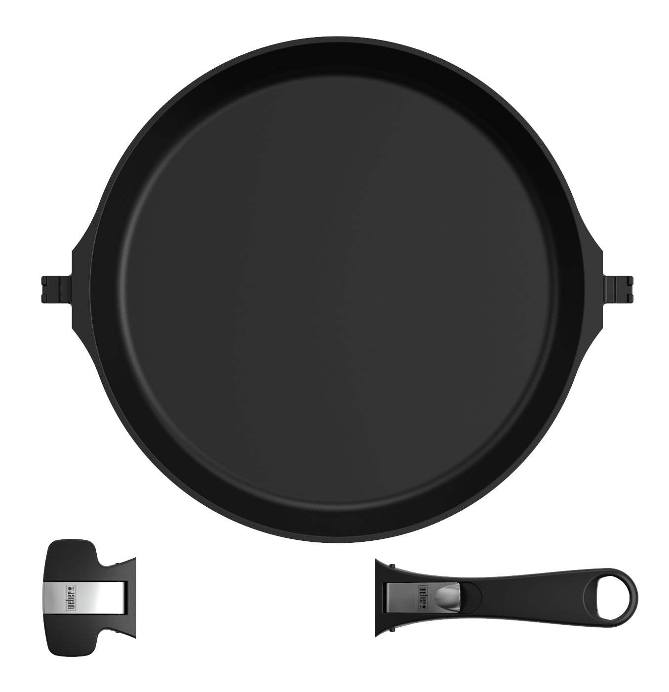 WEBER WARE ROUND FRYING PAN LARGE *PICK UP ONLY*