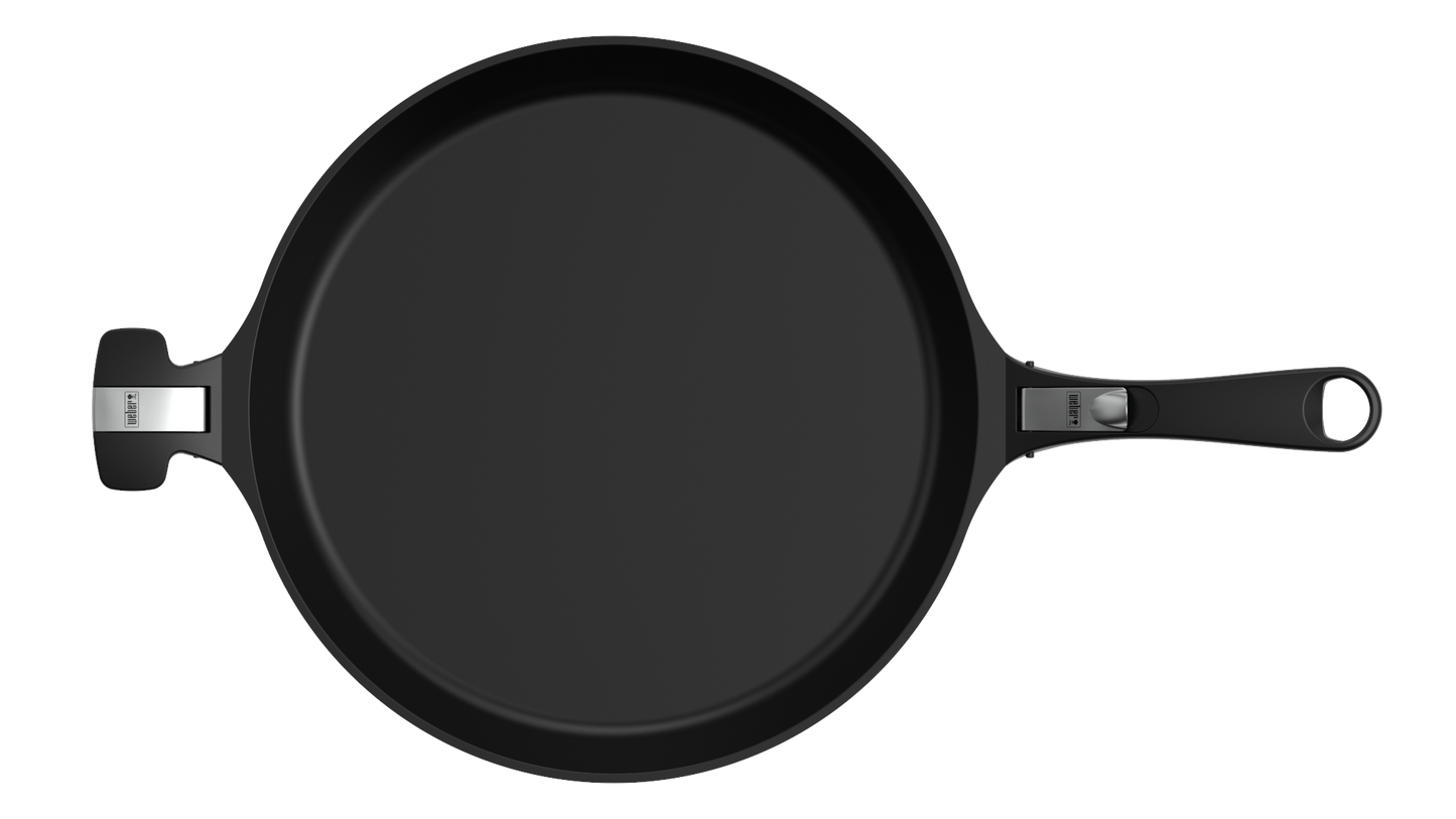 WEBER WARE ROUND FRYING PAN LARGE *PICK UP ONLY*
