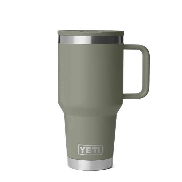 YETI RAMBLER R30 TRAVEL MUG STRAW PAMPA GREEN *PICK UP ONLY*