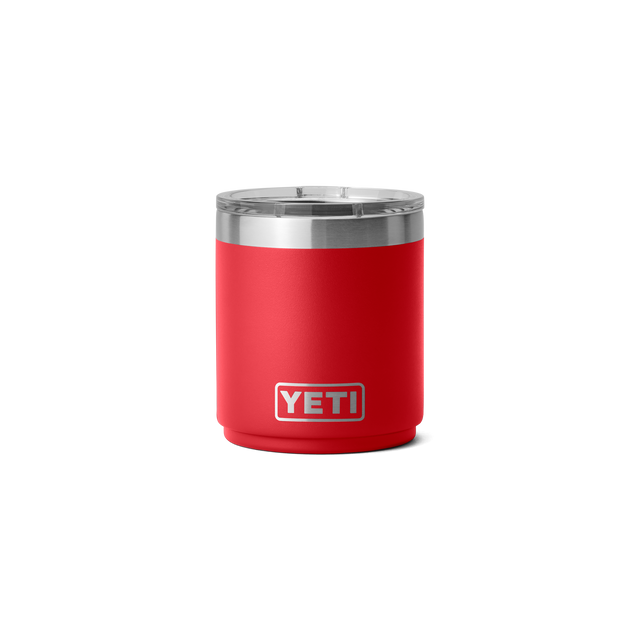 YETI RAMBLER 10OZ LOWBALL MS RESCUE RED V2.0 *PICK UP ONLY*