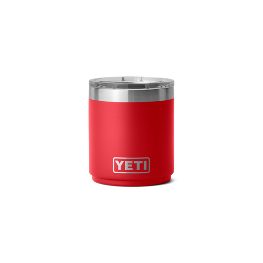 YETI RAMBLER 10OZ LOWBALL MS RESCUE RED V2.0 *PICK UP ONLY*