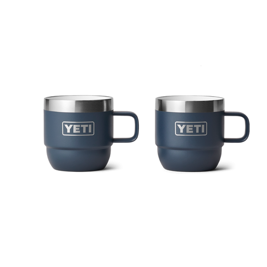 YETI RAMBLER 6OZ MUG 2PK NAVY *PICK UP ONLY*