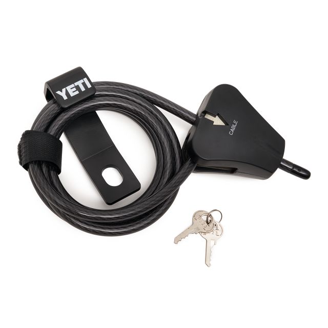 YETI SECURITY CABLE LOCK AND BRACKET *PICK UP ONLY*