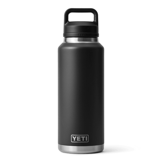YETI RAMBLER 46OZ BOTTLE CHUG BLACK *PICK UP ONLY*
