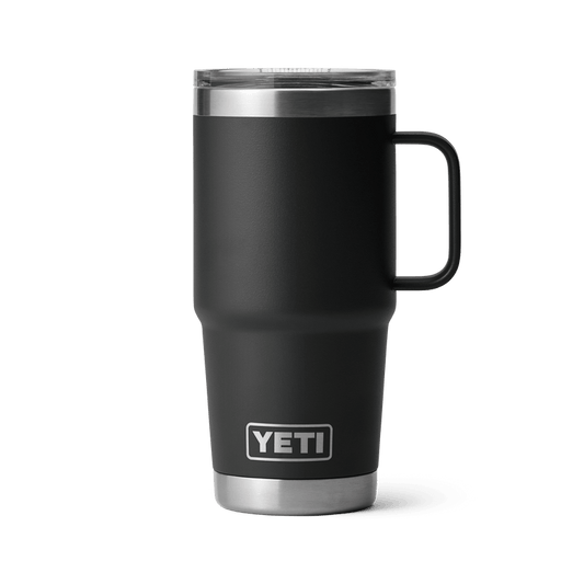 YETI RAMBLER R20 TRAVEL MUG BLACK *PICK UP ONLY*