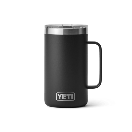 YETI RAMBLER 24OZ MUG MS BLACK *PICK UP ONLY*