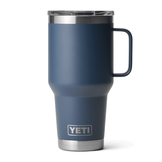 YETI RAMBLER R30 TRAVEL MUG NAVY *PICK UP ONLY*