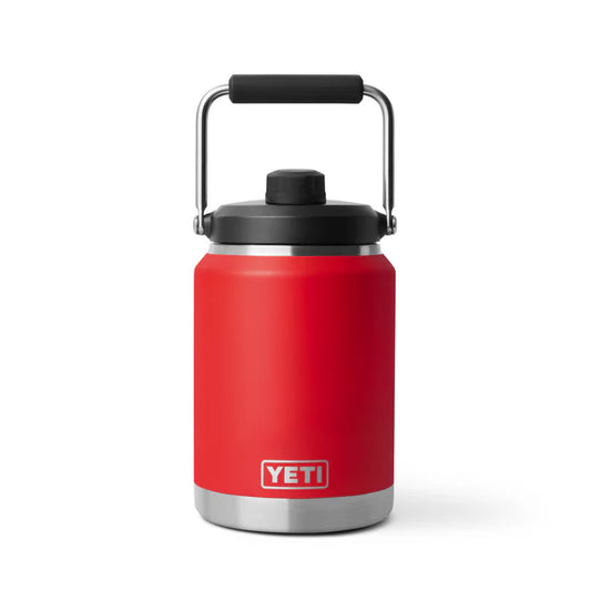 YETI RAMBLER HALF GALLON JUG RESCUE RED 2.0 *PICK UP ONLY*