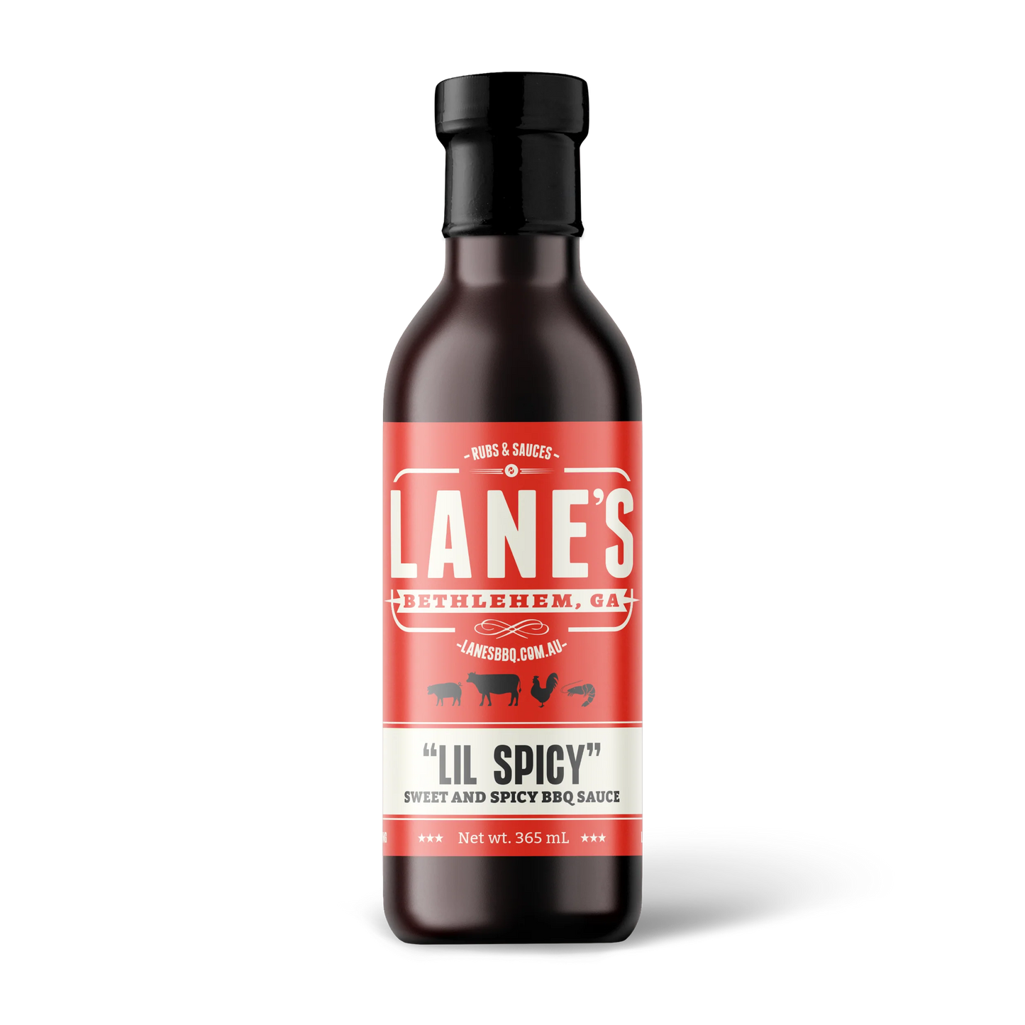 LANE'S BBQ LIL SPICY SAUCE 400ML