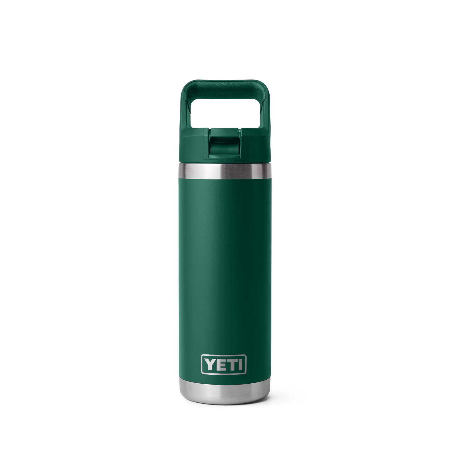 YETI RAMBLER 18OZ BOTTLE STRAW BLACK FOREST GREEN *PICK UP ONLY*