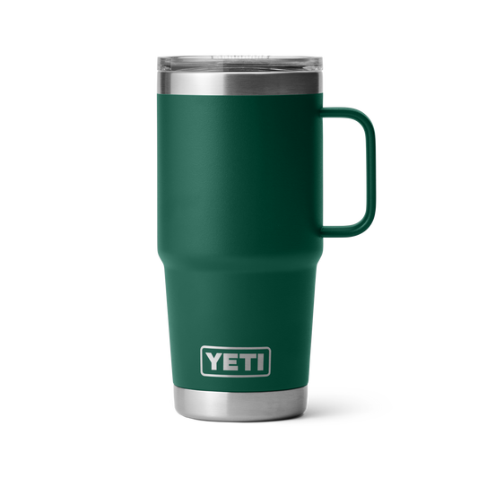 YETI RAMBLER R20 TRAVEL MUG BLACK FOREST GREEN *PICK UP ONLY*