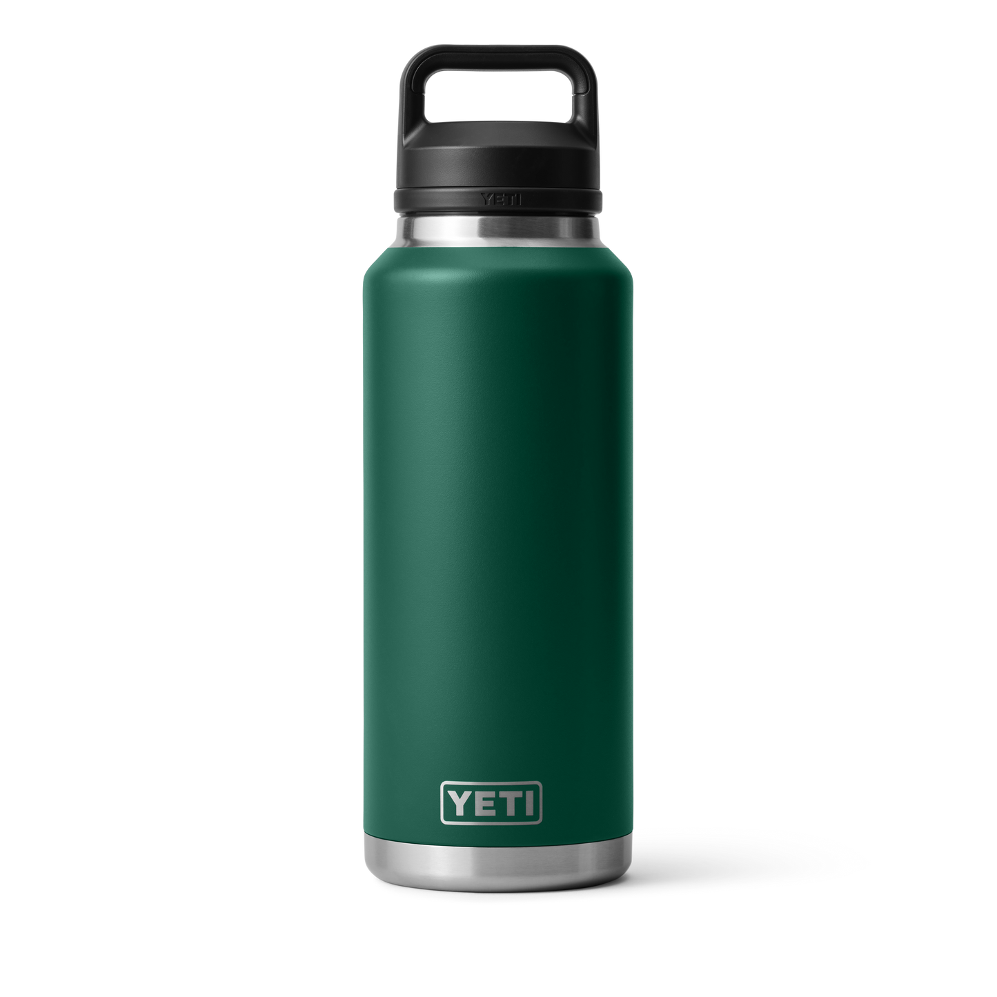 YETI RAMBLER 46OZ BOTTLE CHUG BLACK FOREST GREEN *PICK UP ONLY*