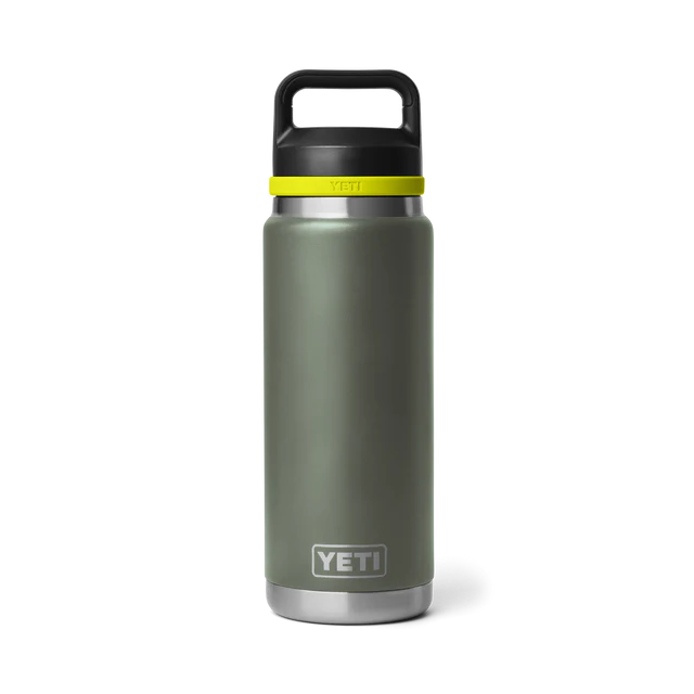 YETI RAMBLER 26OZ BOTTLE CHUG CAMP GREEN / FIREFLY * PICK UP ONLY *