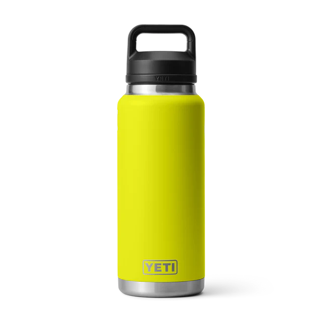 YETI RAMBLER 36OZ BOTTLE CHUG FIREFLY YELLOW