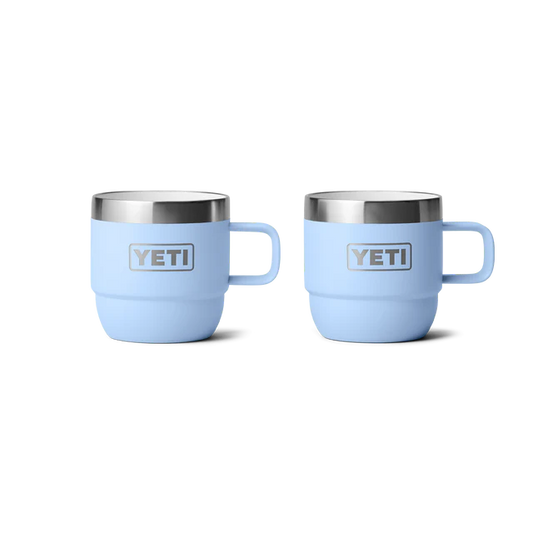 YETI RAMBLER 6OZ MUG 2PK BIG SKY BLUE *PICK UP ONLY*