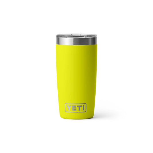 YETI RAMBLER R10 TUMBLER FIREFLY YELLOW *PICK UP ONLY*