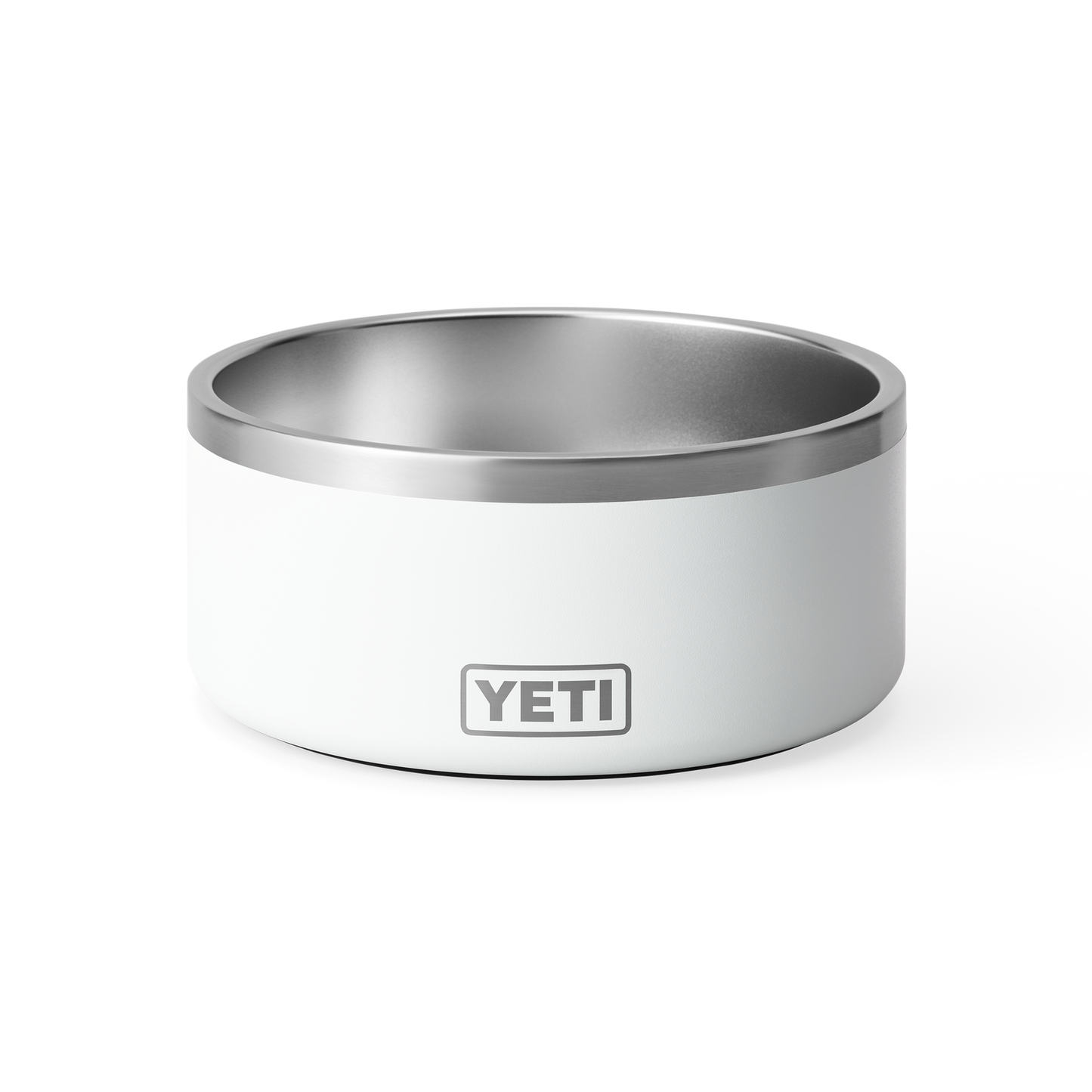 YETI BOOMER 8 DOG BOWL WHITE *PICK UP ONLY*