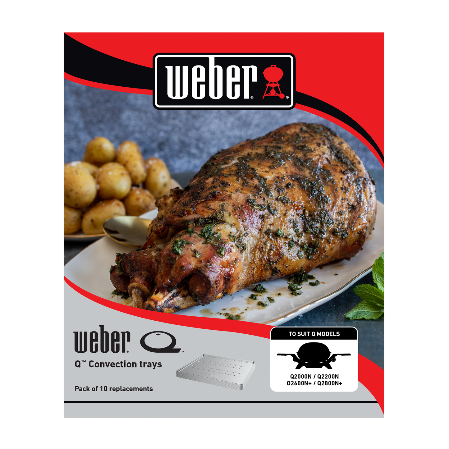 WEBER Q Q2000N CONVECTION TRAY *PICK UP ONLY*