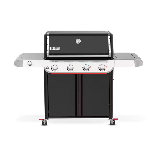 WEBER GENESIS E-435 BLACK LP 2025 - Built Display Model *PICK UP ONLY*