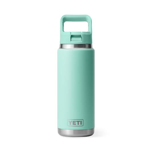 YETI RAMBLER 26OZ BOTTLE STRAW SEAFOAM
