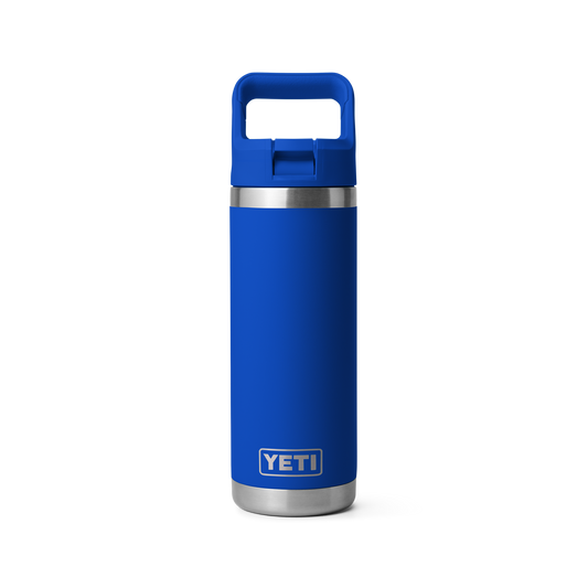 YETI RAMBLER 18OZ BOTTLE STRAW ROYAL BLUE *PICK UP ONLY*