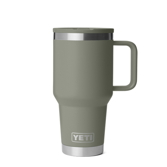 YETI RAMBLER R30 TRAVEL MUG STRAW PAMPA GREEN *PICK UP ONLY*