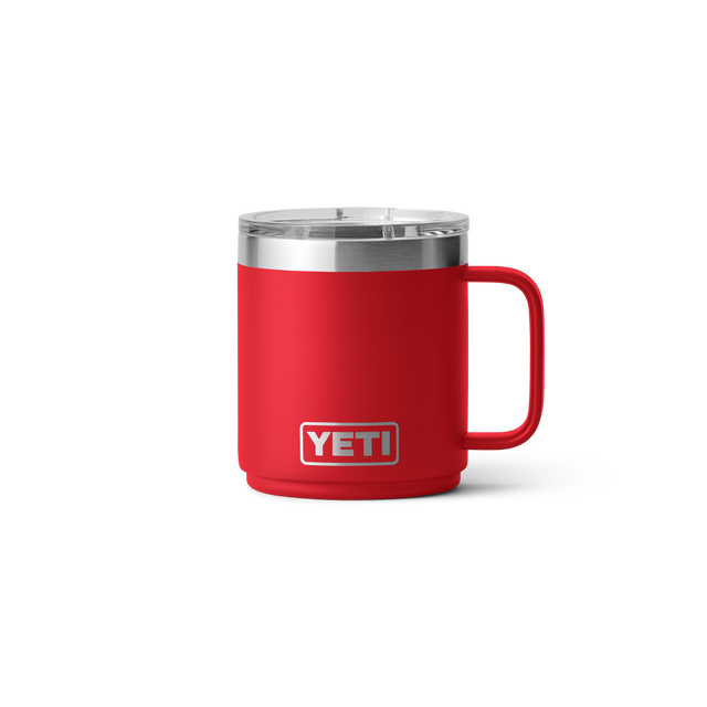 YETI RAMBLER 10OZ MUG RESCUE RED
