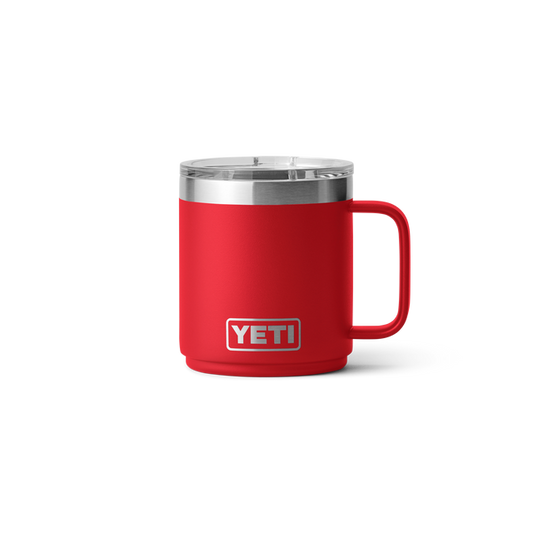 YETI RAMBLER 10OZ MUG RESCUE RED