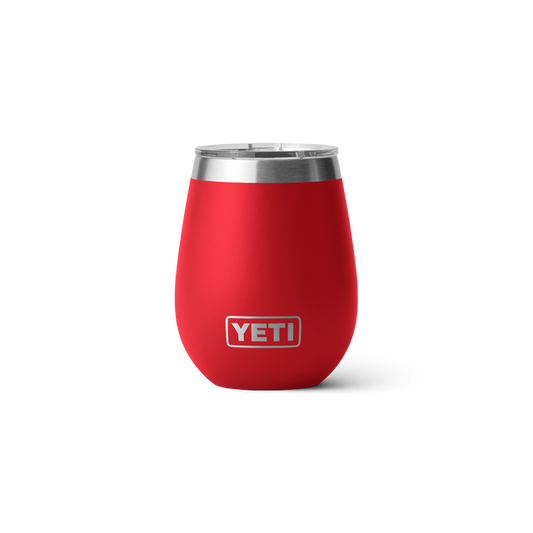 YETI RAMBLER 10OZ WINE TUMBLER RESCUE RED