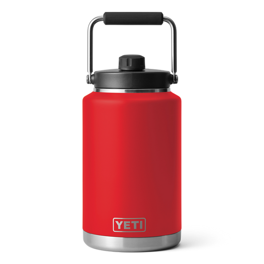 YETI RAMBLER ONE GALLON JUG RESCUE RED