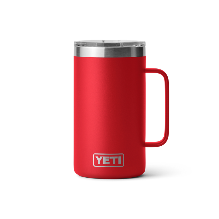 YETI RAMBLER 24OZ MUG RESCUE RED MS
