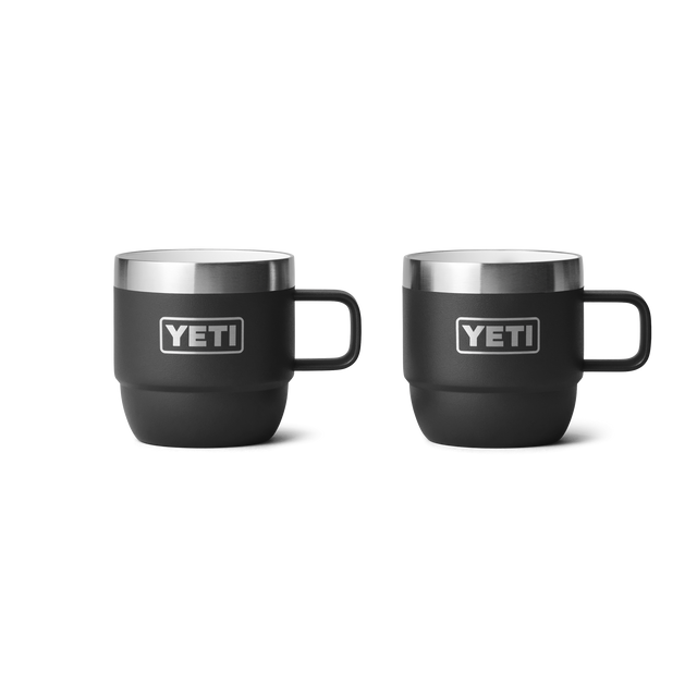 YETI RAMBLER 6OZ MUG 2PK BLACK