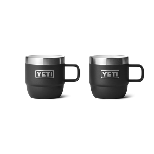 YETI RAMBLER 6OZ MUG 2PK BLACK