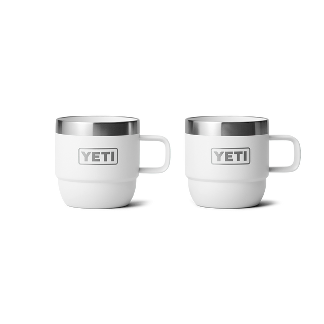YETI RAMBLER 6OZ MUG 2PK WHITE