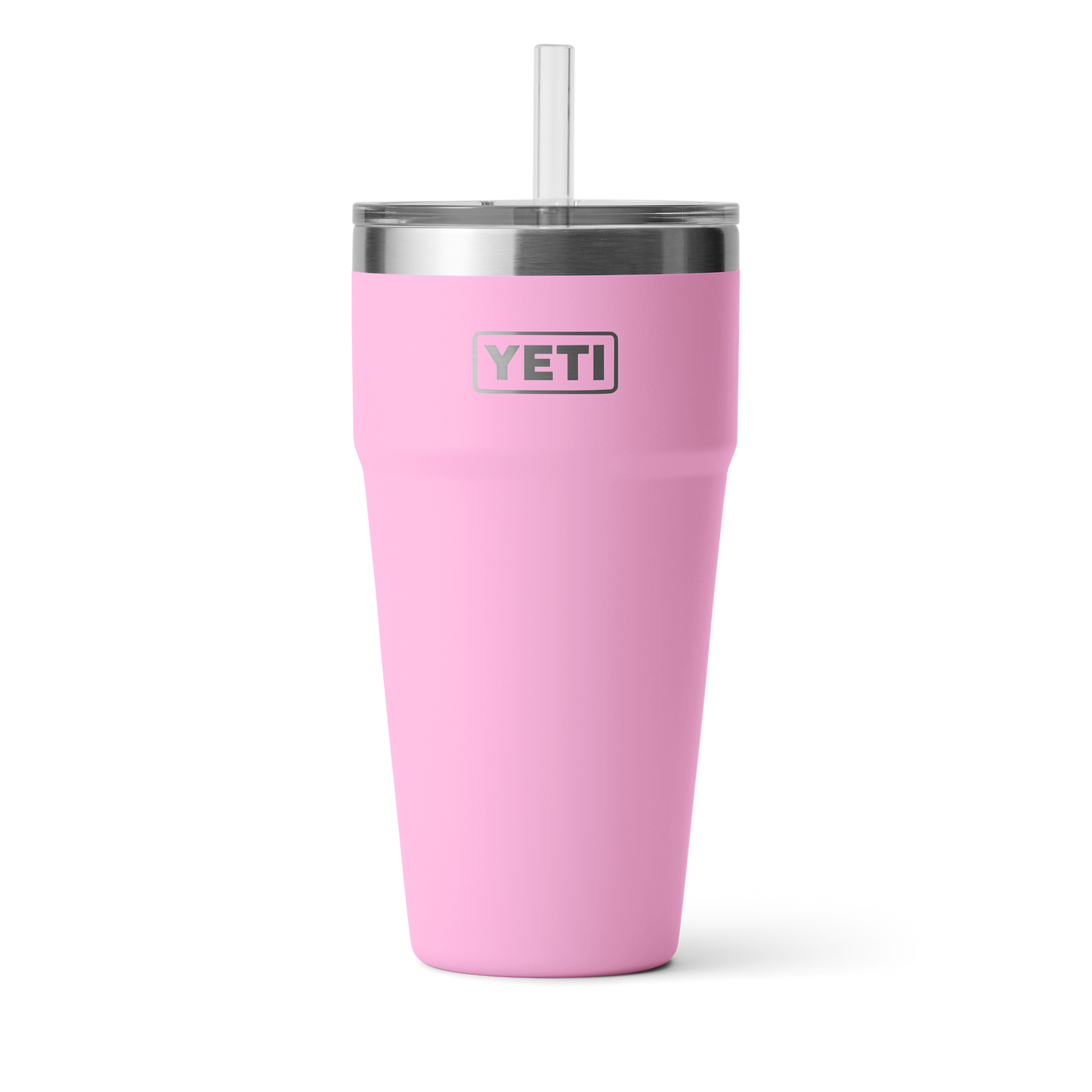 YETI RAMBLER 26 OZ STRAW CUP POWER PINK