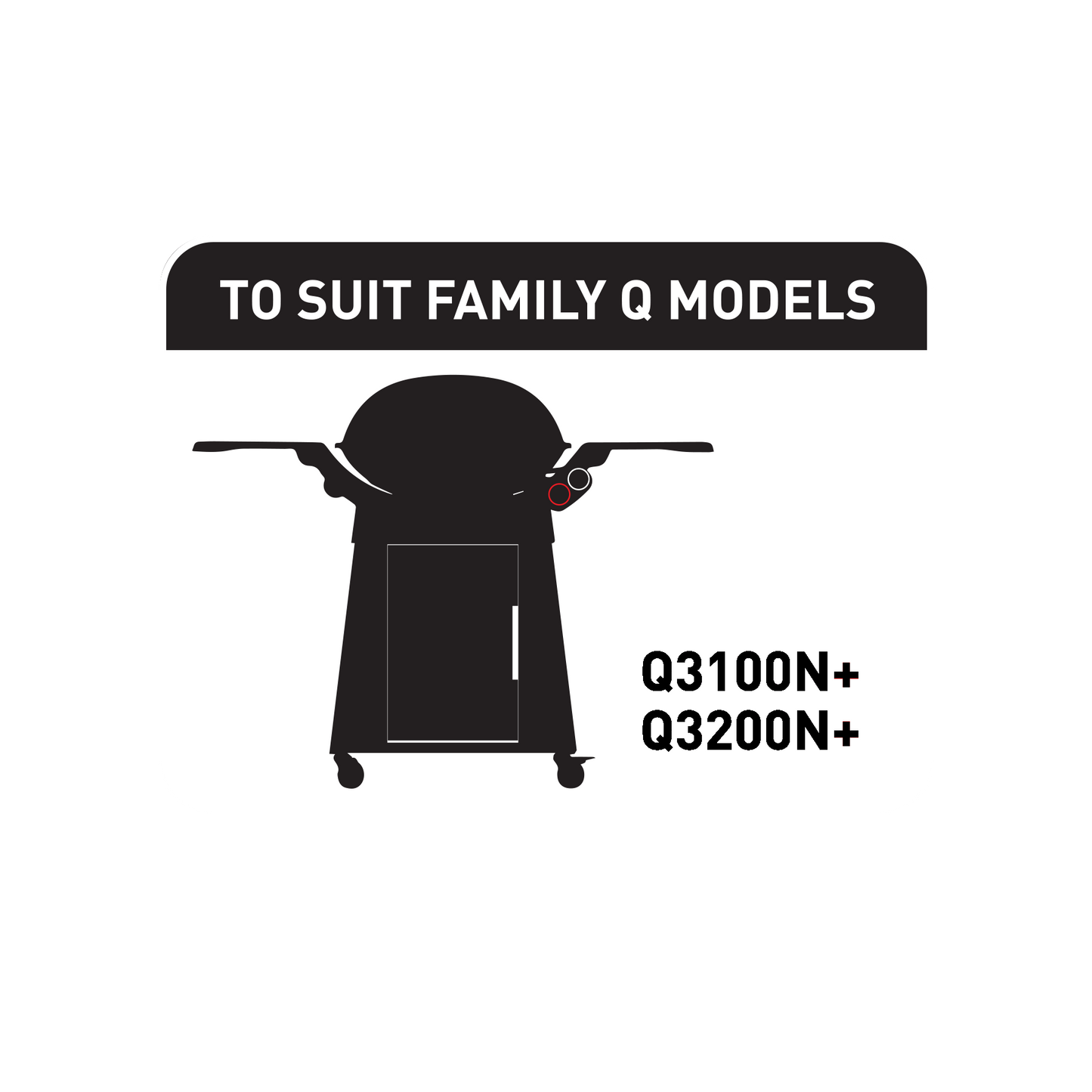 WEBER FAMILY Q PREMIUM COVER Q3000N *PICK UP ONLY*