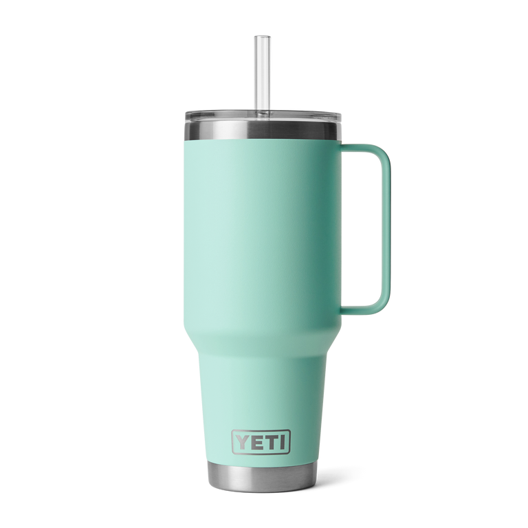 YETI RAMBLER 42oz STRAW MUG SEAFOAM