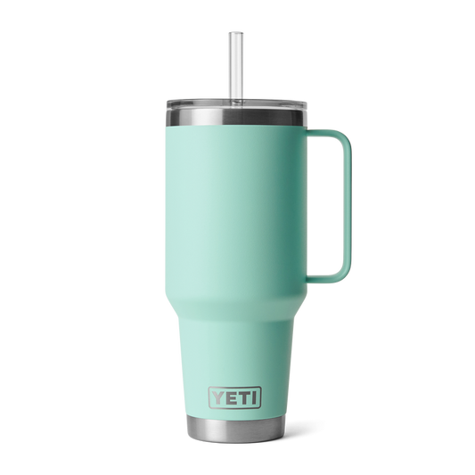 YETI RAMBLER 42oz STRAW MUG SEAFOAM
