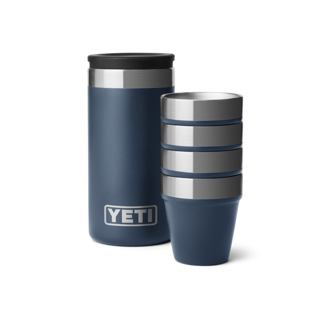 YETI SHOT GLASSES & CARRY CASE NAVY