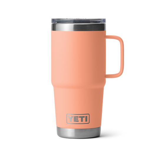 YETI RAMBLER R20 TRAVEL MUG LOWCOUNTRY PEACH