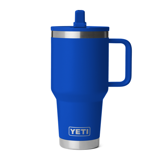 YETI RAMBLER R30 TRAVEL MUG STRAW ROYAL BLUE *PICK UP ONLY*