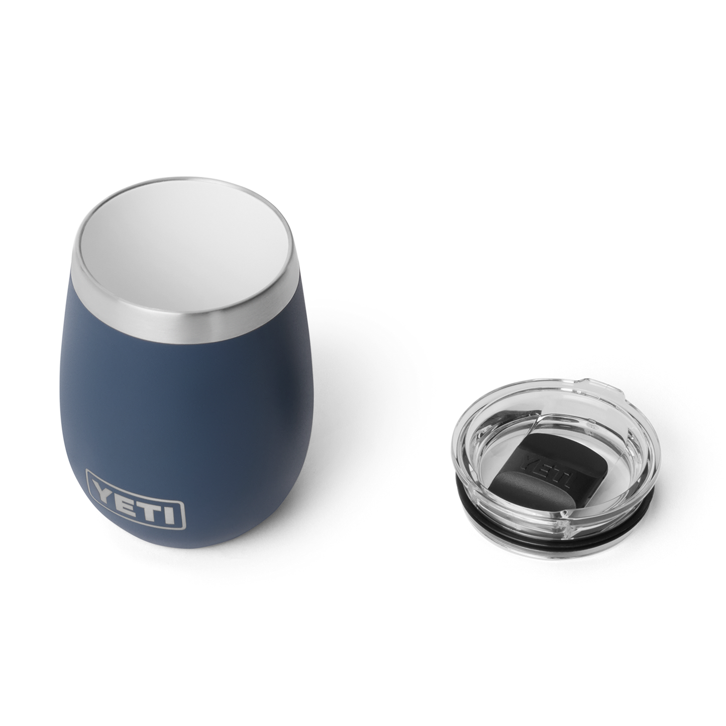 YETI 10OZ WINE TUMBLER CERAMIC NAVY *PICK UP ONLY*