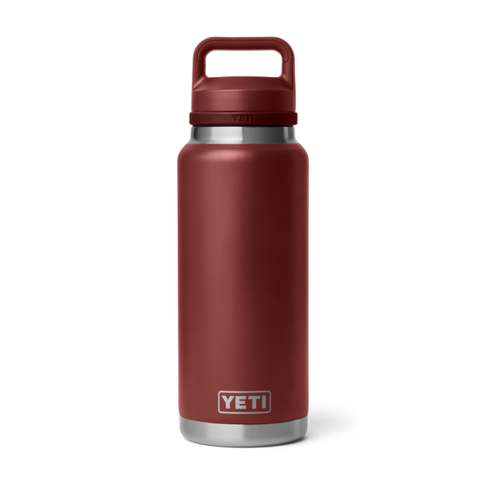 YETI RAMBLER 36OZ BOTTLE CHUG STAG RED *PICK UP ONLY*