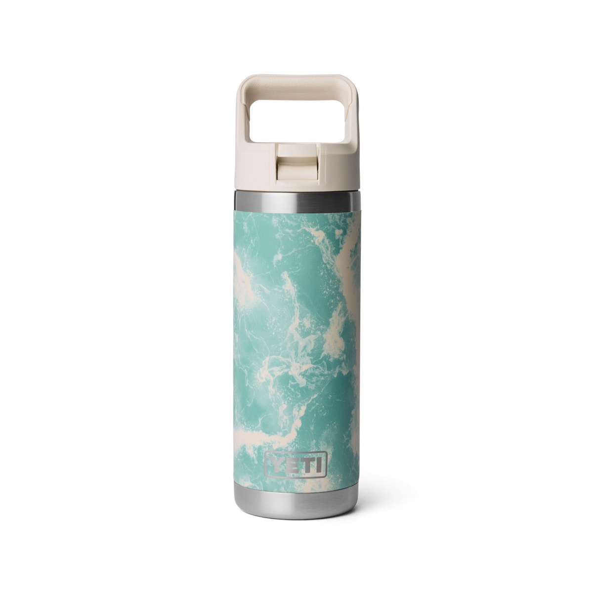 YETI RAMBLER 18OZ BOTTLE STRAW SEAVIEW *PICK UP ONLY*