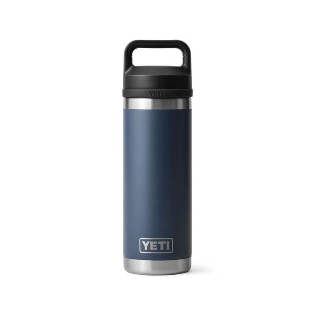 YETI RAMBLER 18OZ BOTTLE CHUG NAVY