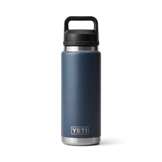 YETI RAMBLER 26OZ BOTTLE CHUG NAVY
