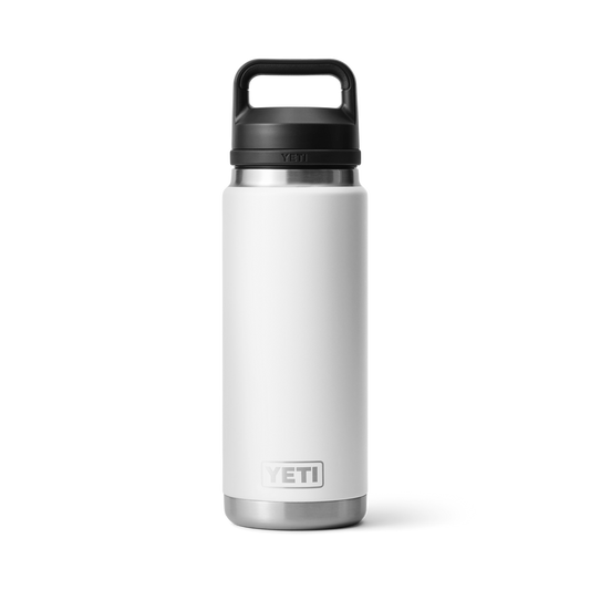 YETI RAMBLER 26OZ BOTTLE CHUG WHITE