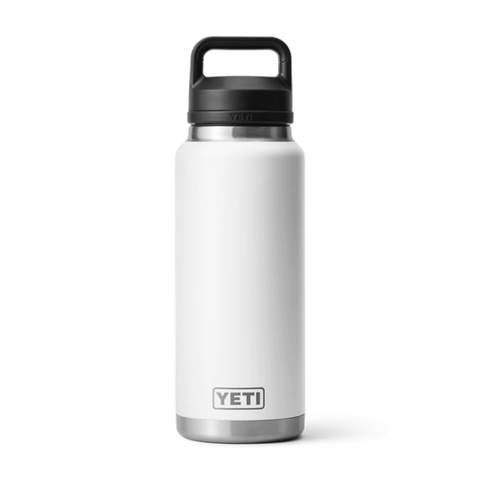 YETI RAMBLER 36OZ BOTTLE CHUG WHITE