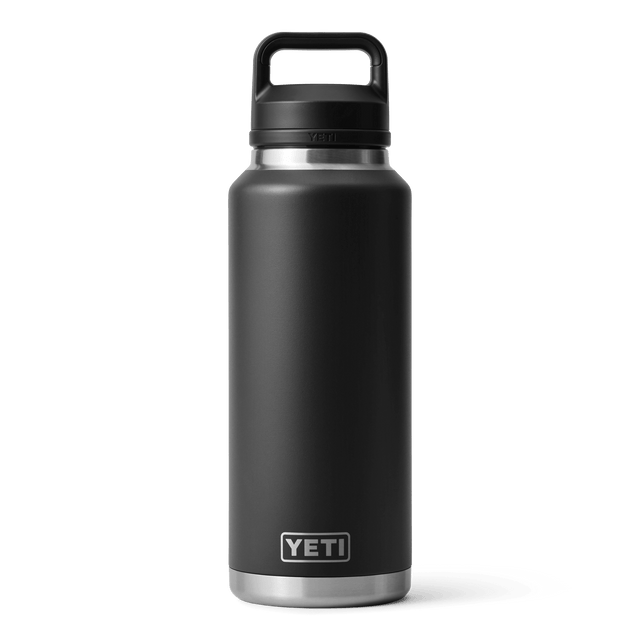 YETI RAMBLER 46OZ BOTTLE CHUG BLACK